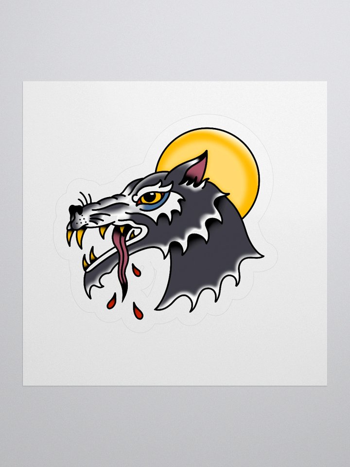 Chris The Werewolf Sticker product image (1)