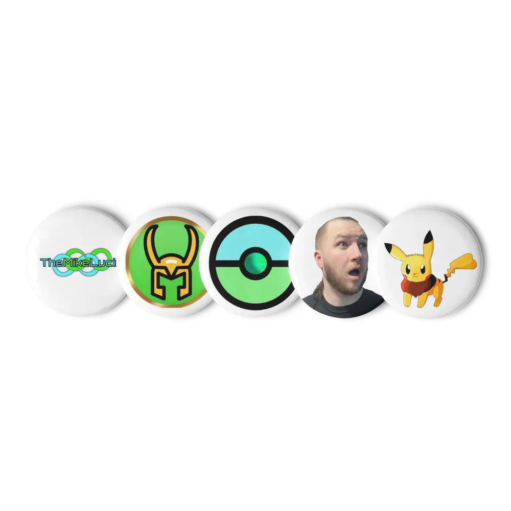 TheMikeLucid Pin Set!! product image (1)