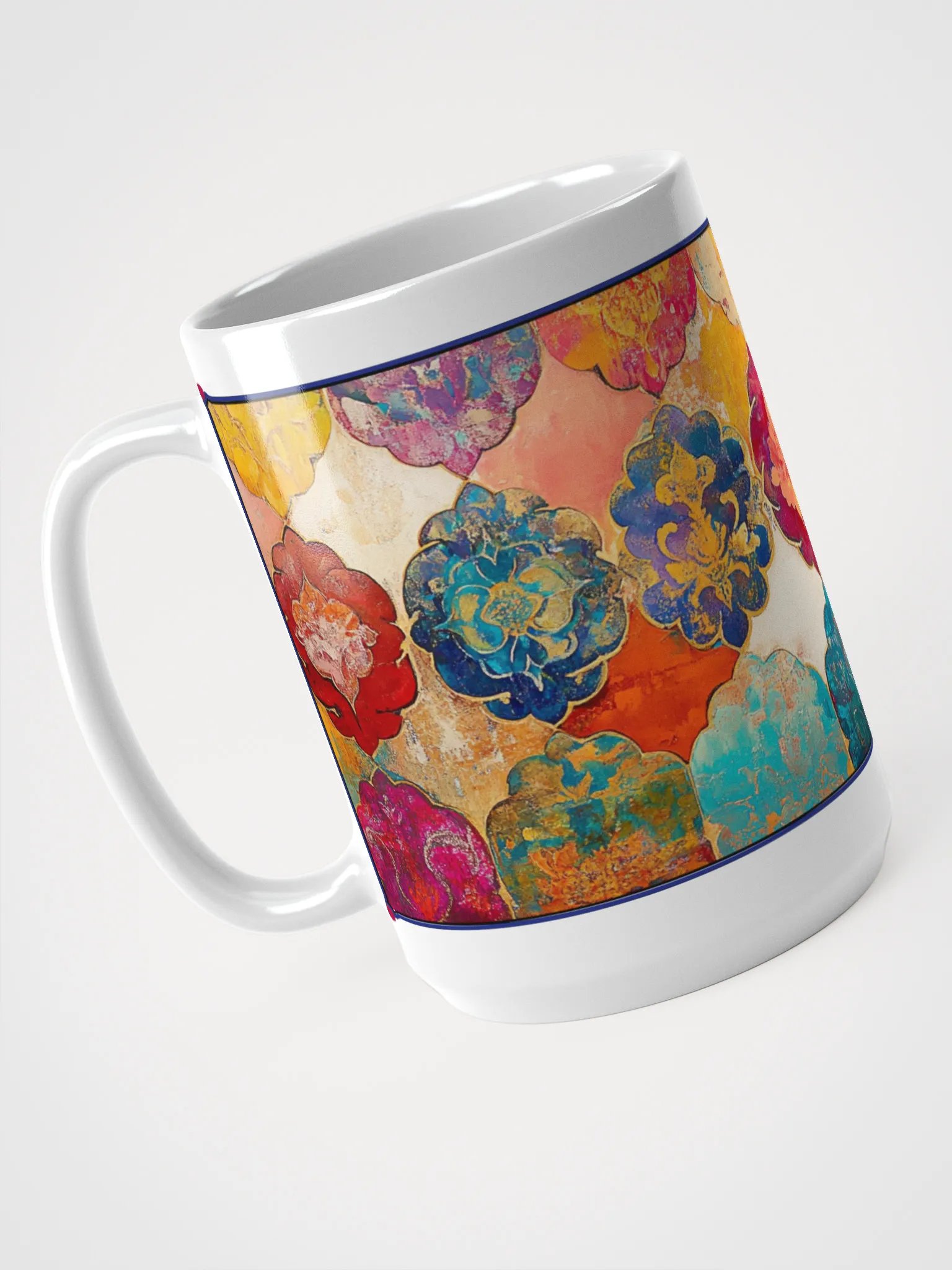Colorful Symmetrical Splendor Mug 15oz product image (3)