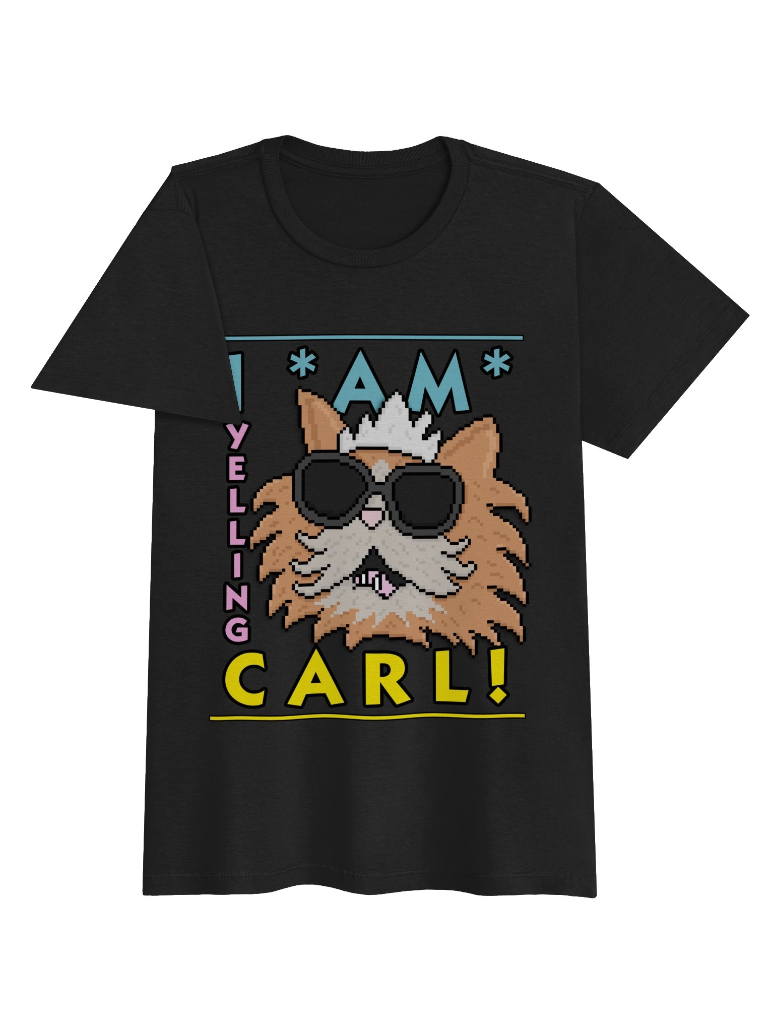 I AM YELLING, CARL - Dungeon Crawler Carl Femme-Fit T-shirt product image (7)