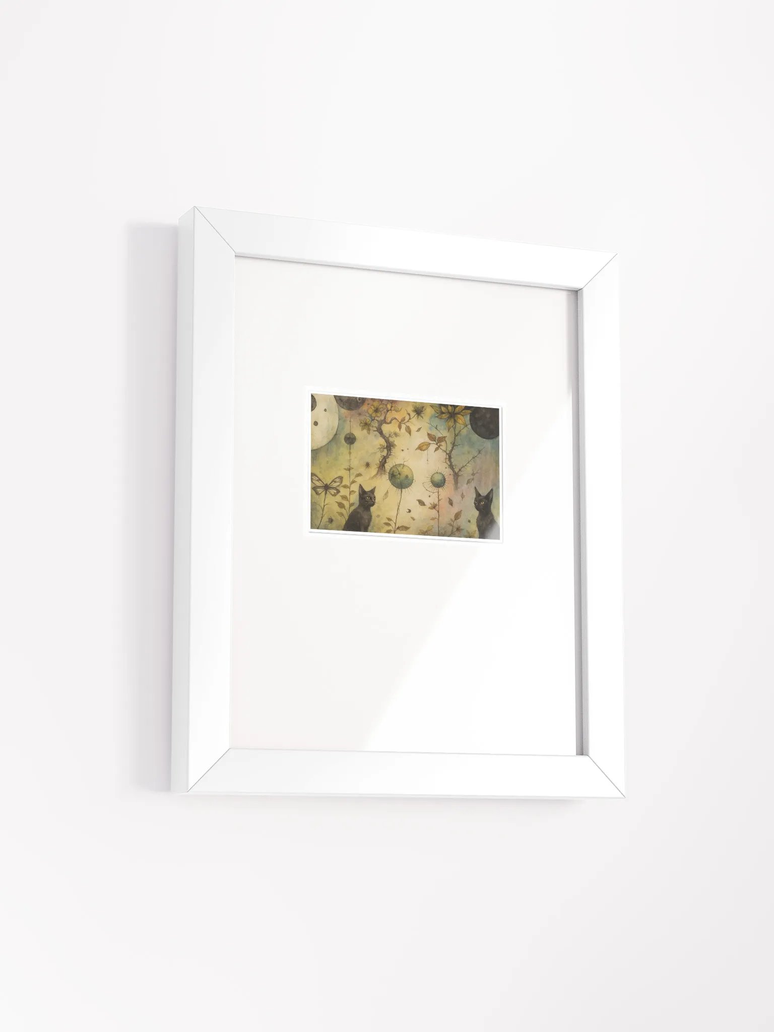 The Secret Garden Sketchbook Artprint Framed product image (2)