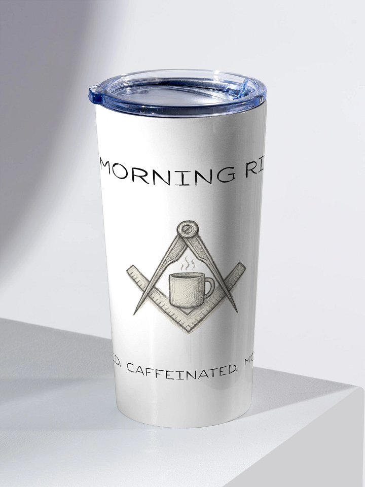 The Morning Ritual – 20 oz Stainless Steel Tumbler product image (2)