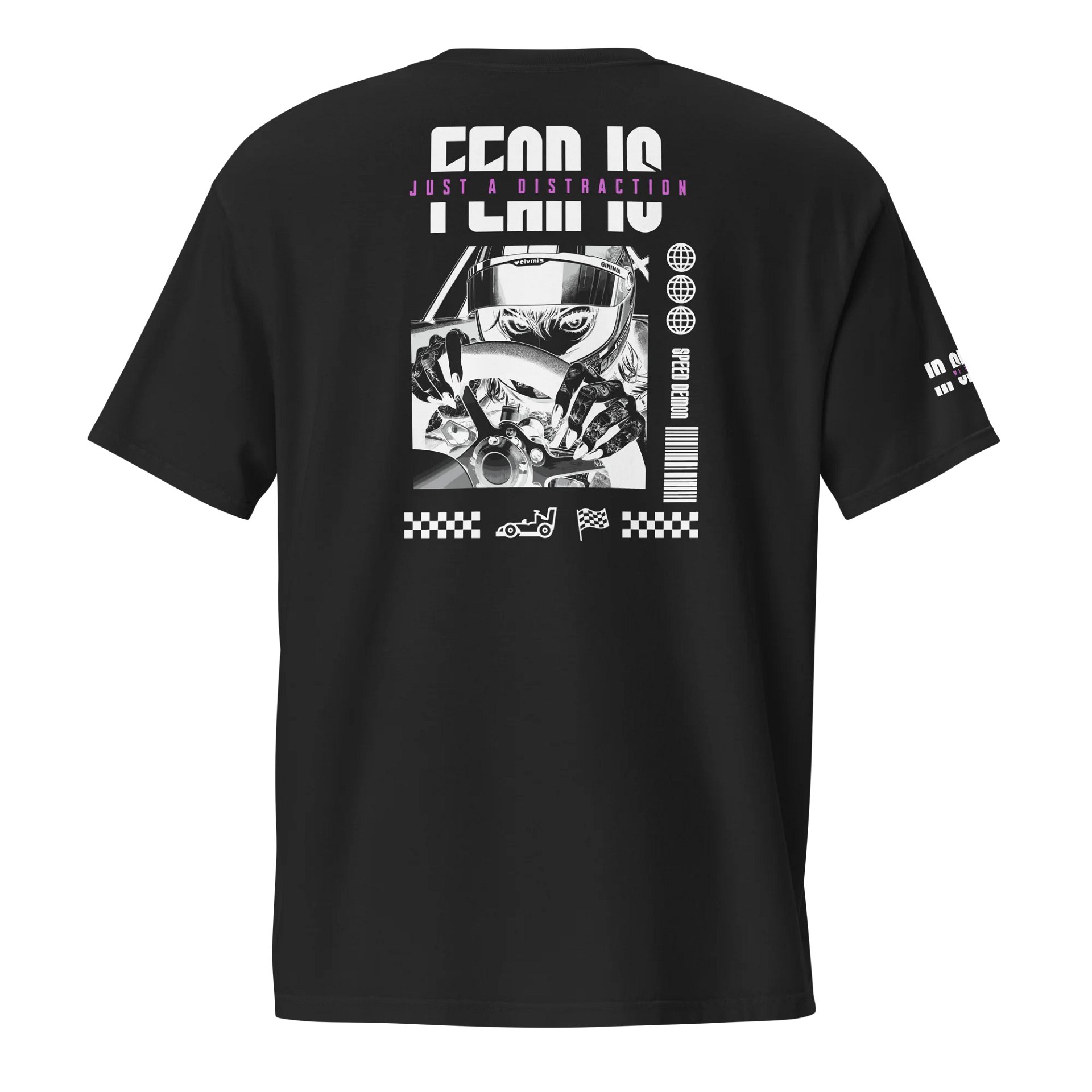 Fear is a Distraction Racing Pocket Tee product image (1)