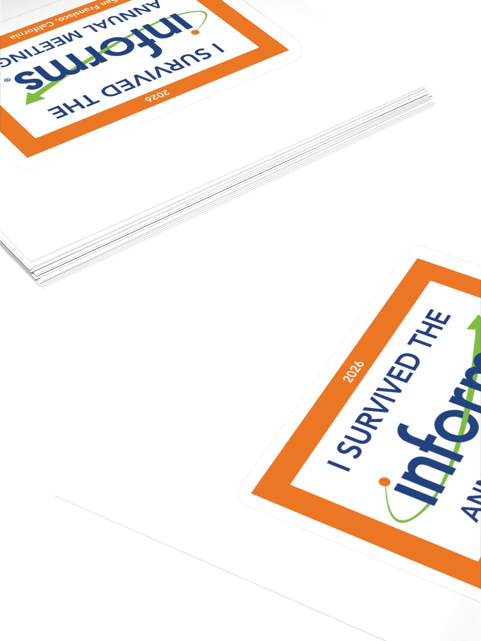 "I Survived the Annual Meeting" Sticker product image (4)