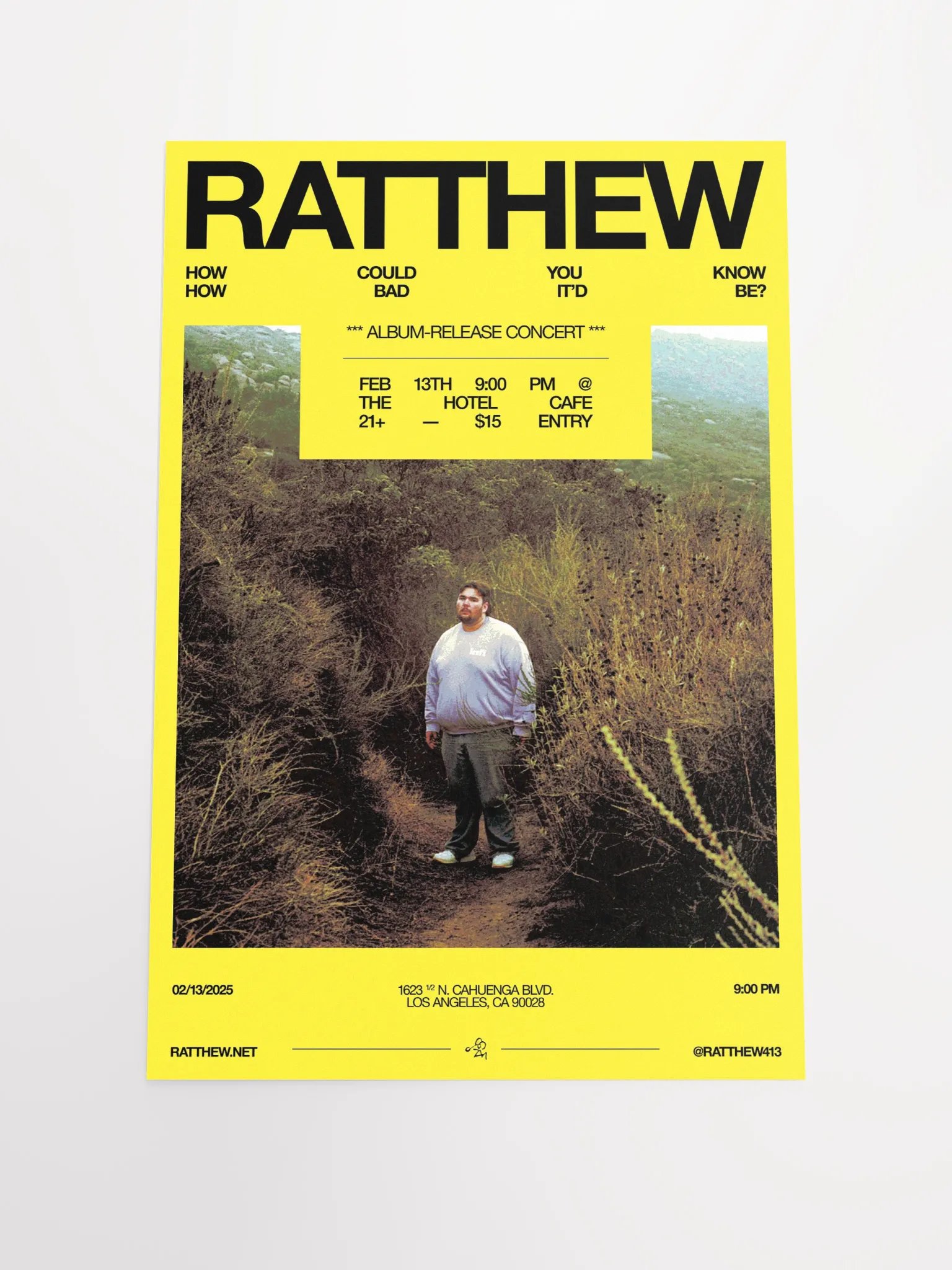 How Could You Know? Official Poster product image (1)
