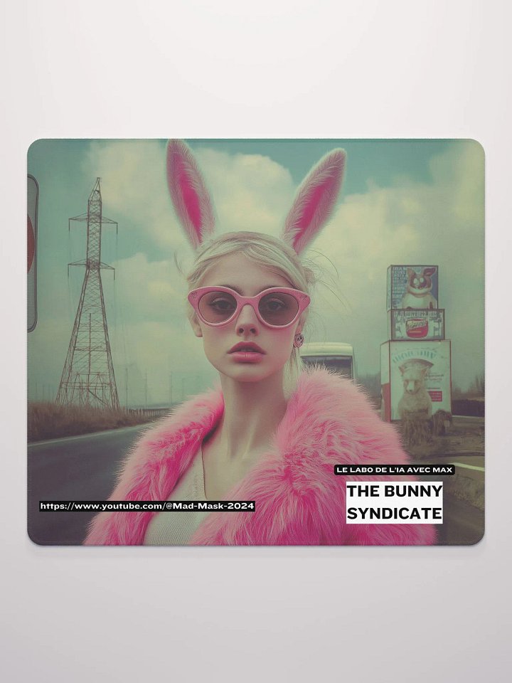 Mouse Pad Gaming The Bunny Syndicate product image (2)