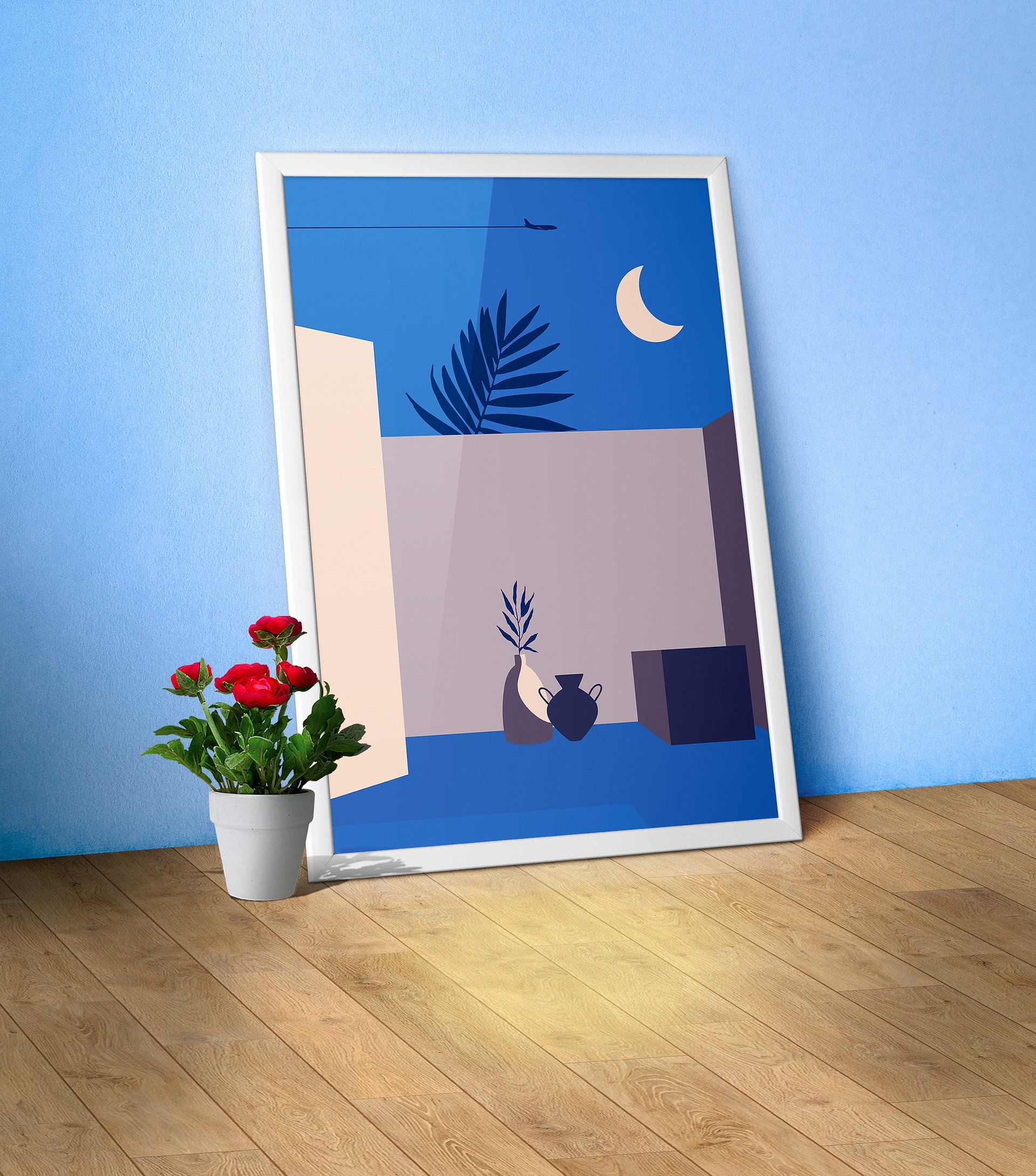 Boho, Boho decor: Egypt, Morocco, Tunisia poster — boho travel poster product image (1)