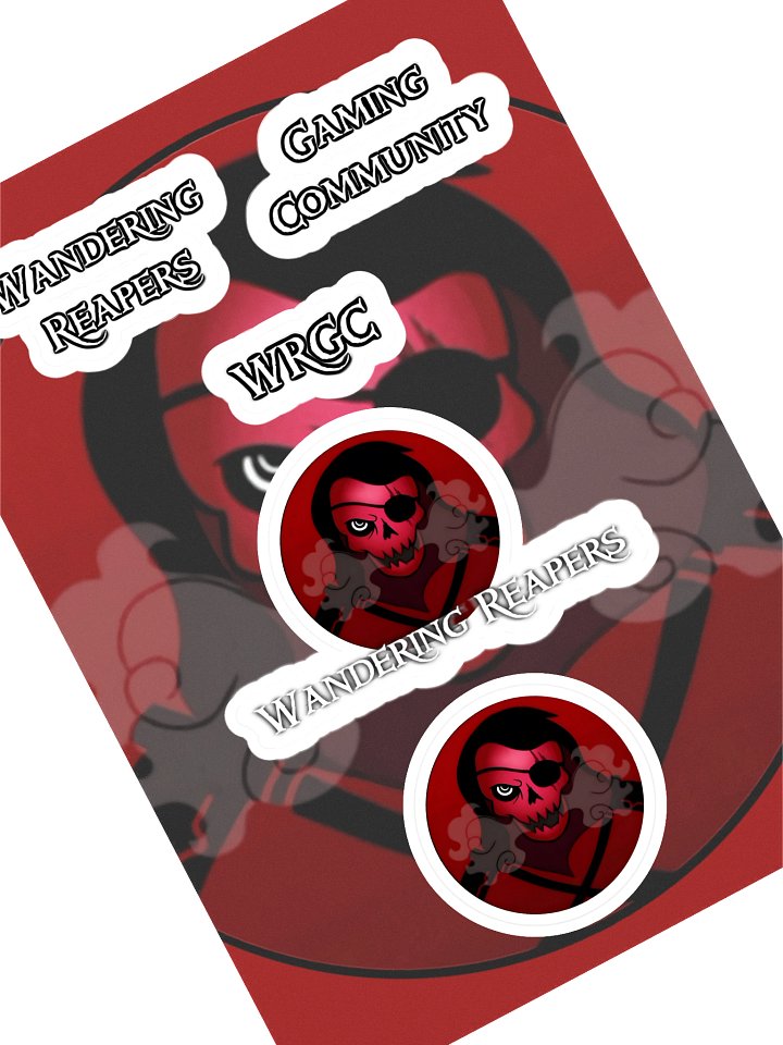 Wandering Reapers Sticker Sheet product image (1)