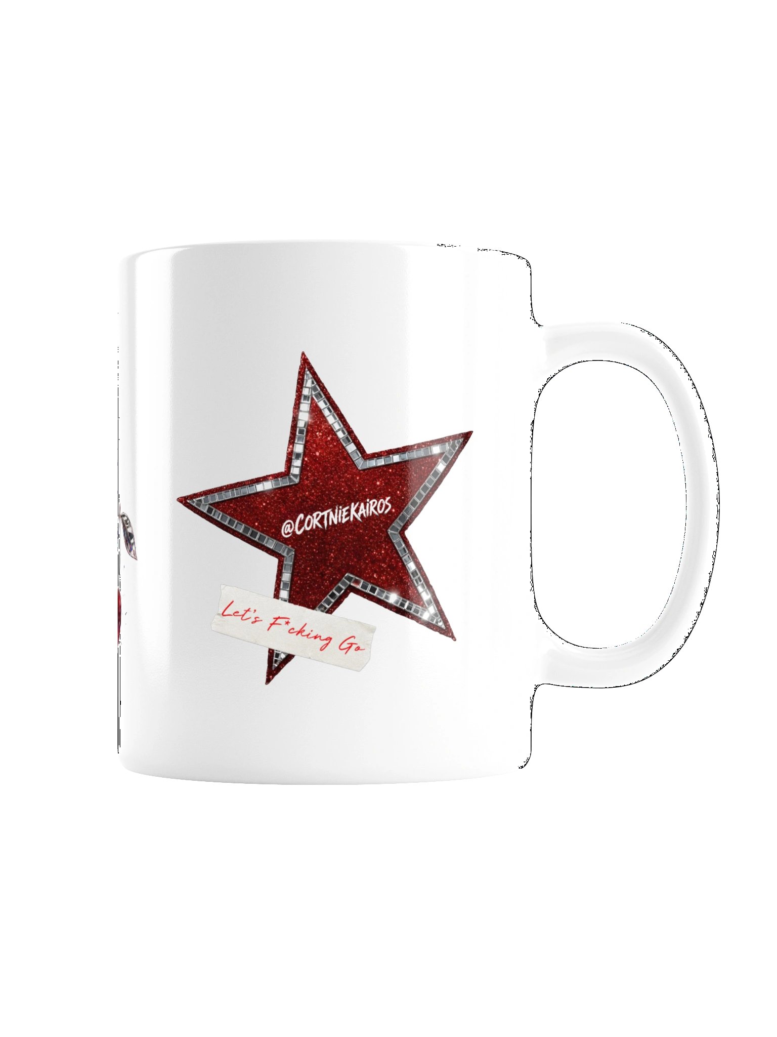 Outrageous Disco Cherry Star Mug product image (3)