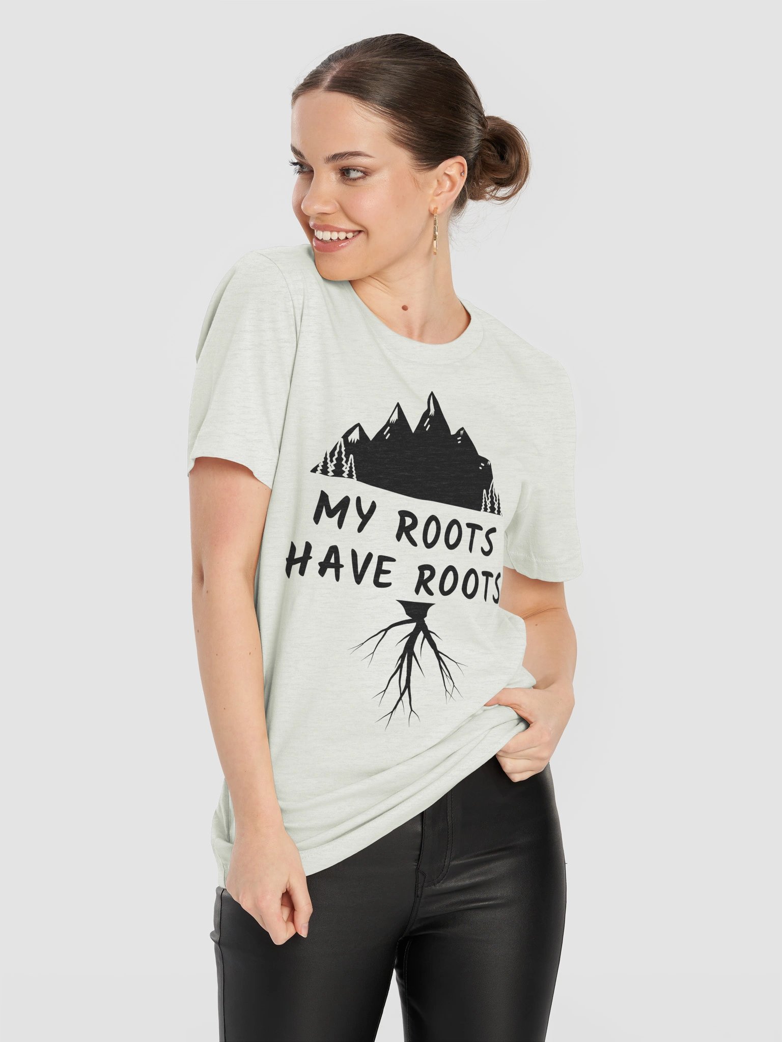 My Roots Have Roots Tee (Black Print) product image (31)
