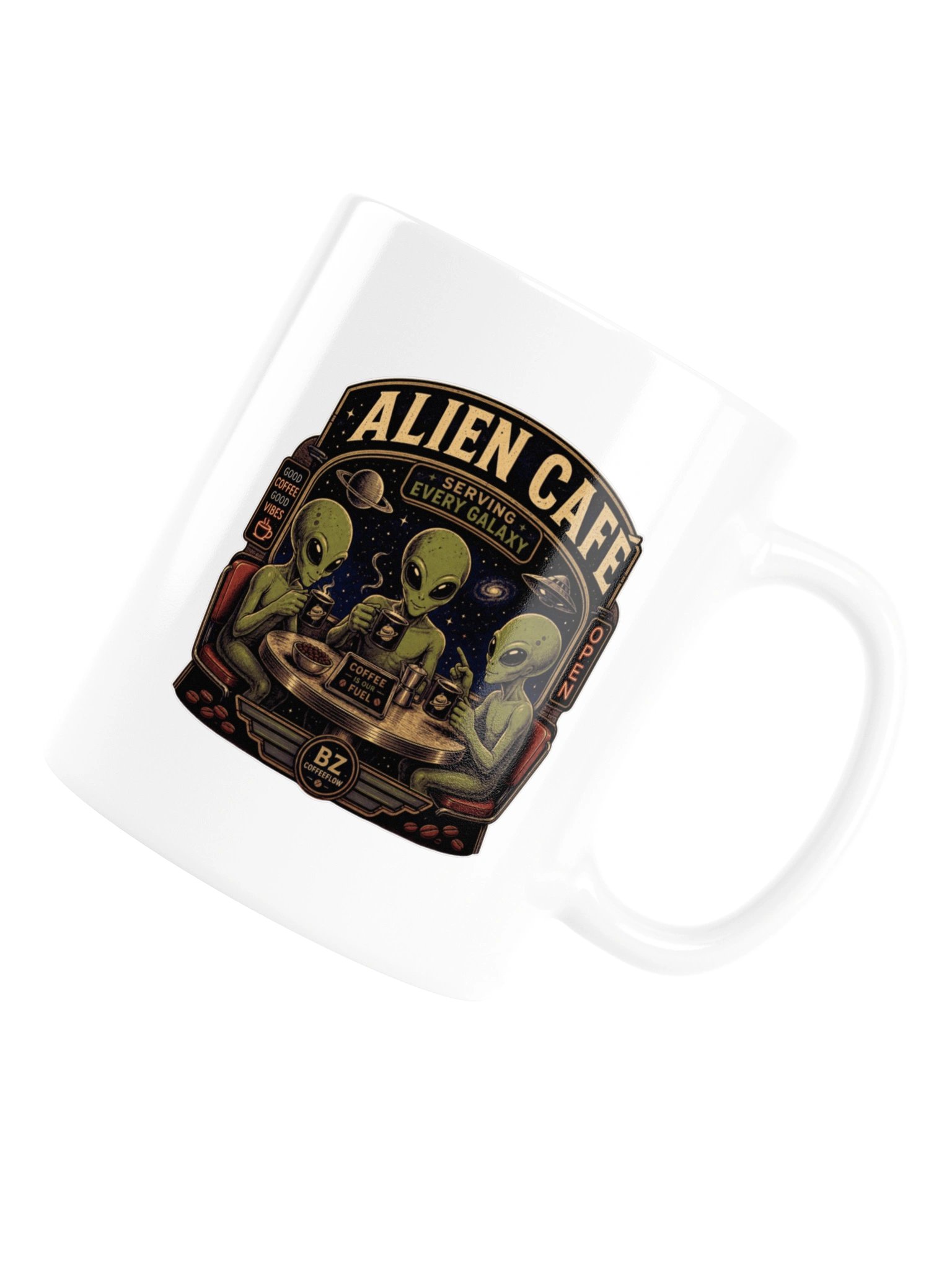 Alien Café — Serving Every Galaxy. ☕👽🌌 product image (17)