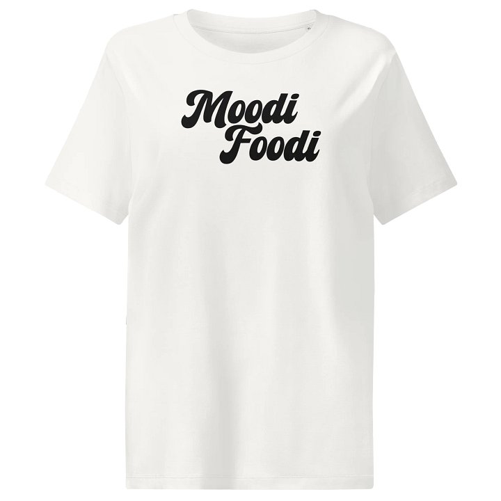Moodi Foodi Originals – Organic Women’s Tee – Black Pepper product image (1)