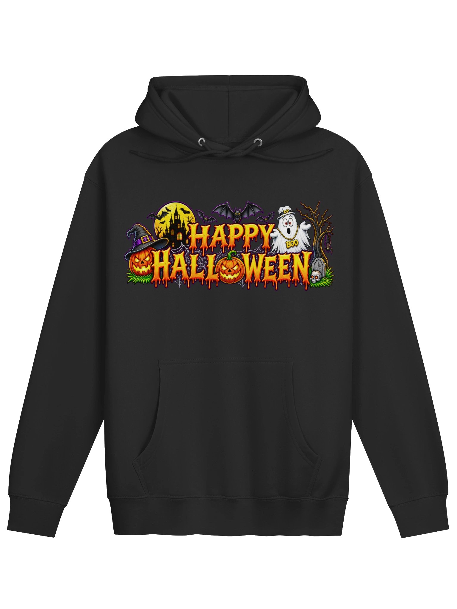 Boo Happy Halloween Premium Pullover Hoodie product image (1)