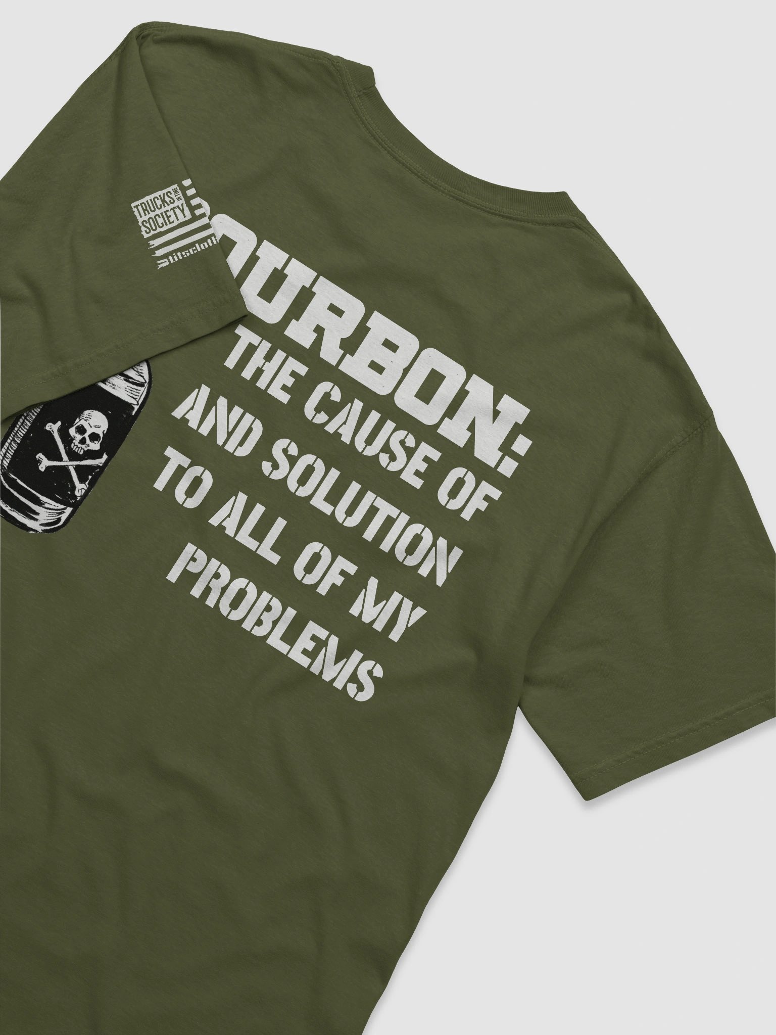 BOURBON THE CAUSE AND SOLUTION SALTY TEE product image (3)