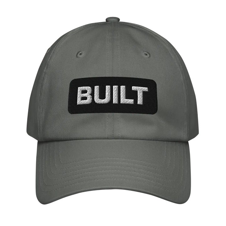 Grey Built Baseball Hat product image (1)
