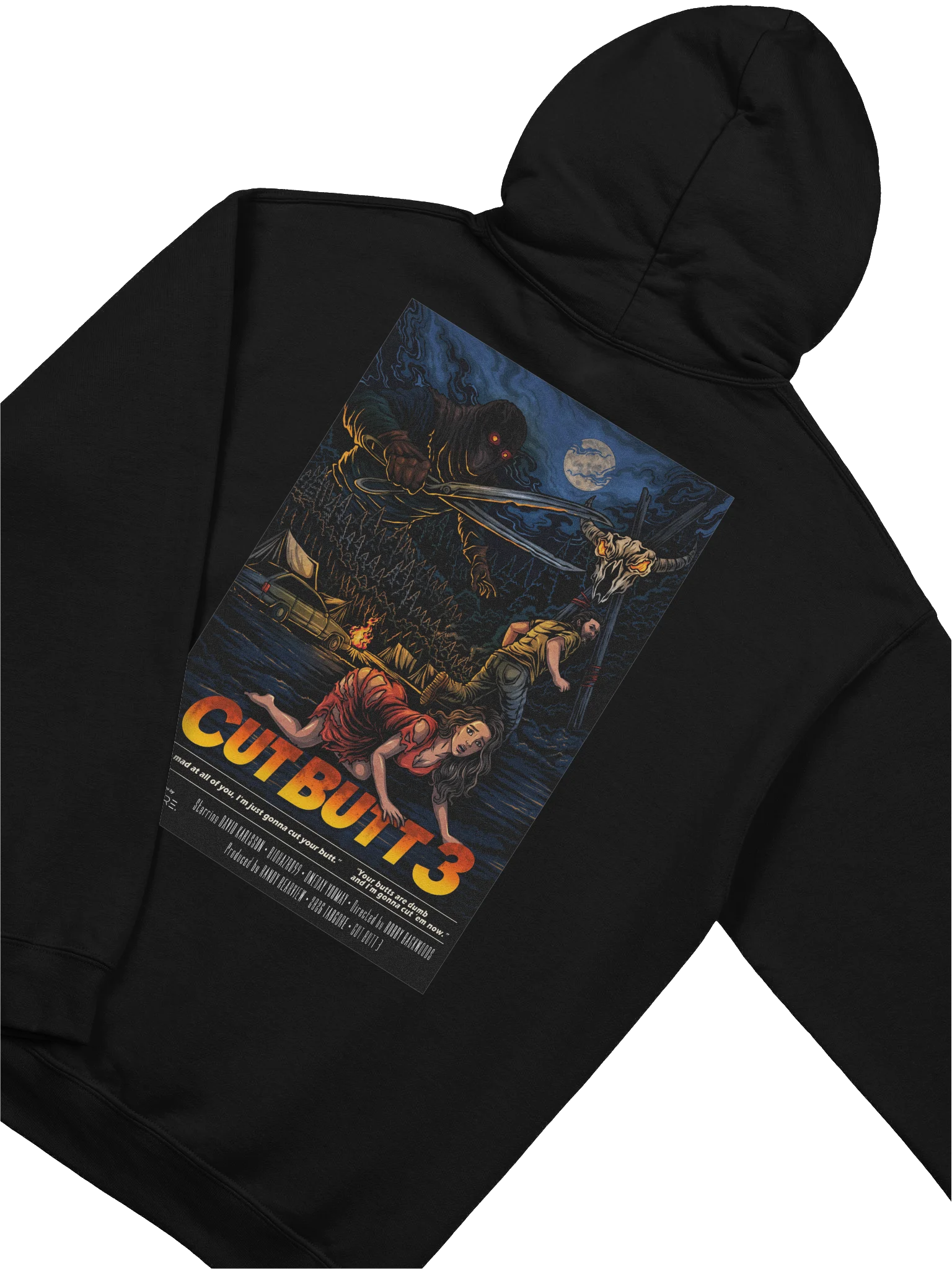 Cut Butt 3 - Movie Poster - Hoodie product image (6)