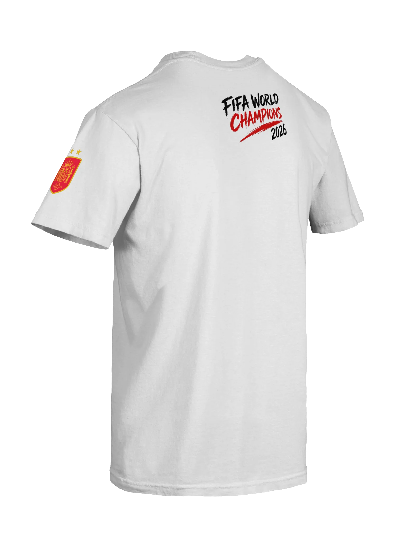 Spain FIFA World Champions Lego-Style Art Tee product image (6)