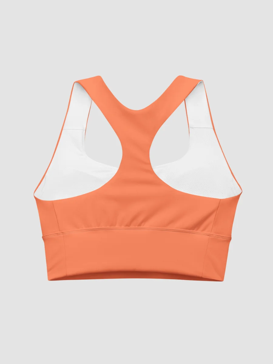 Longline Sports Bra - Coral Rush product image (6)