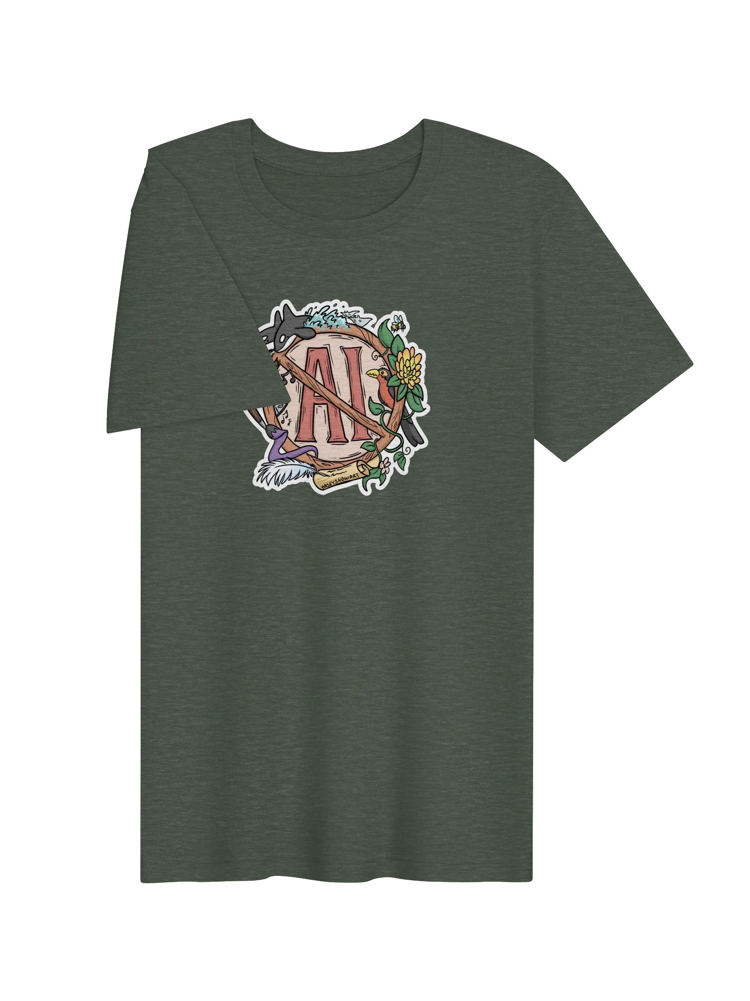 No AI T-shirt product image (3)