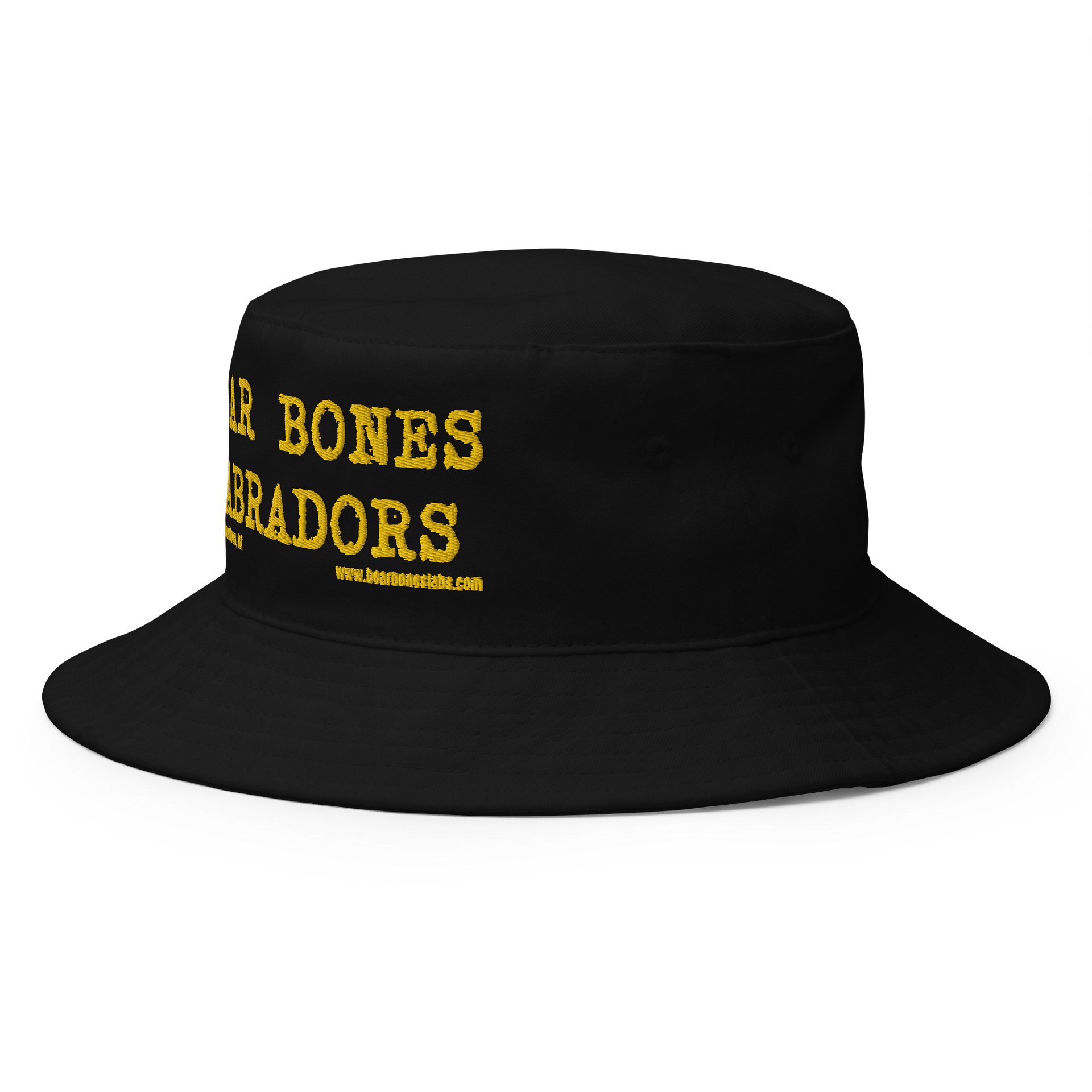 Bucket Hat with Gold Text product image (2)