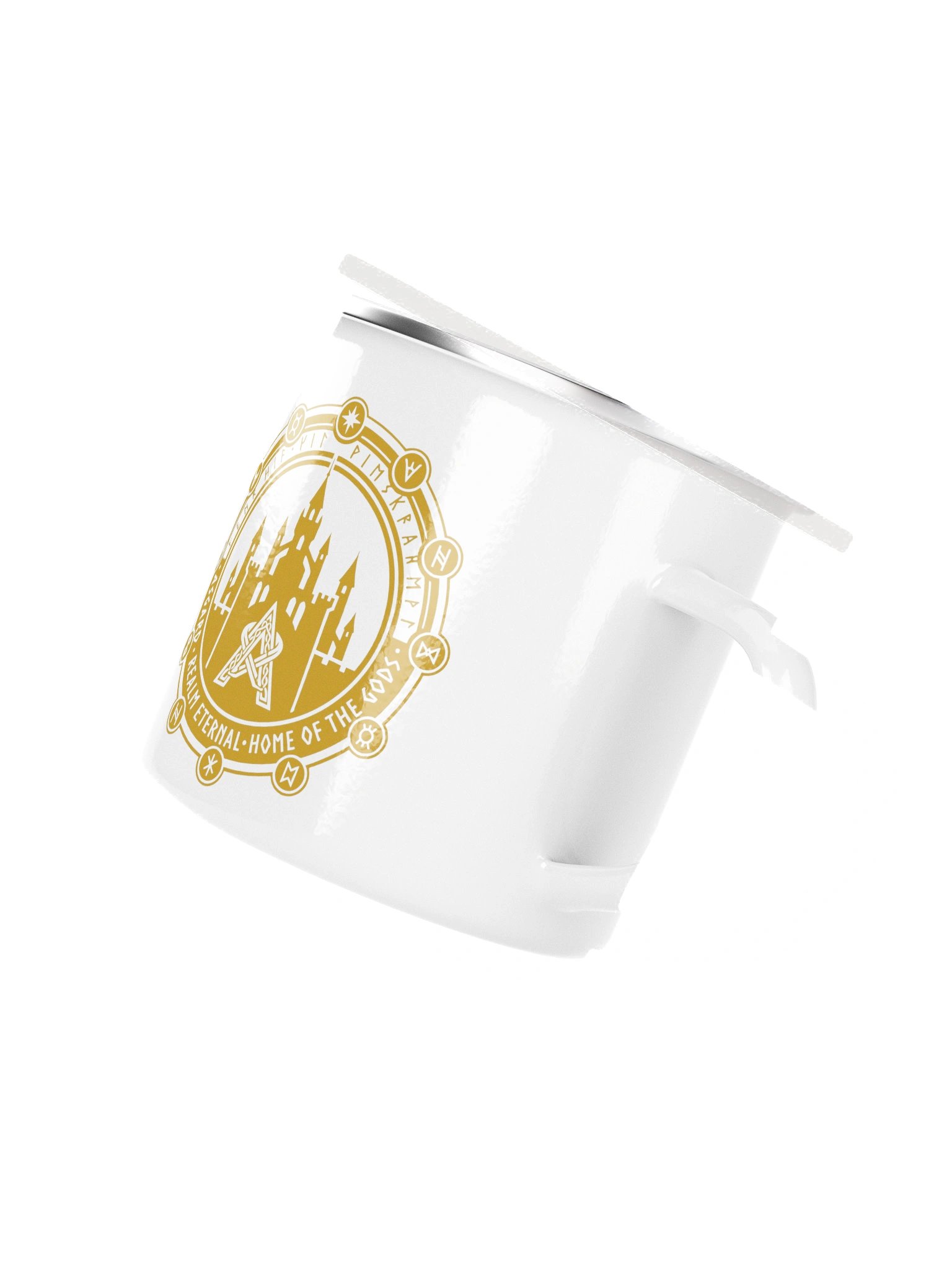 Asgard Crest Enamel Mug product image (3)