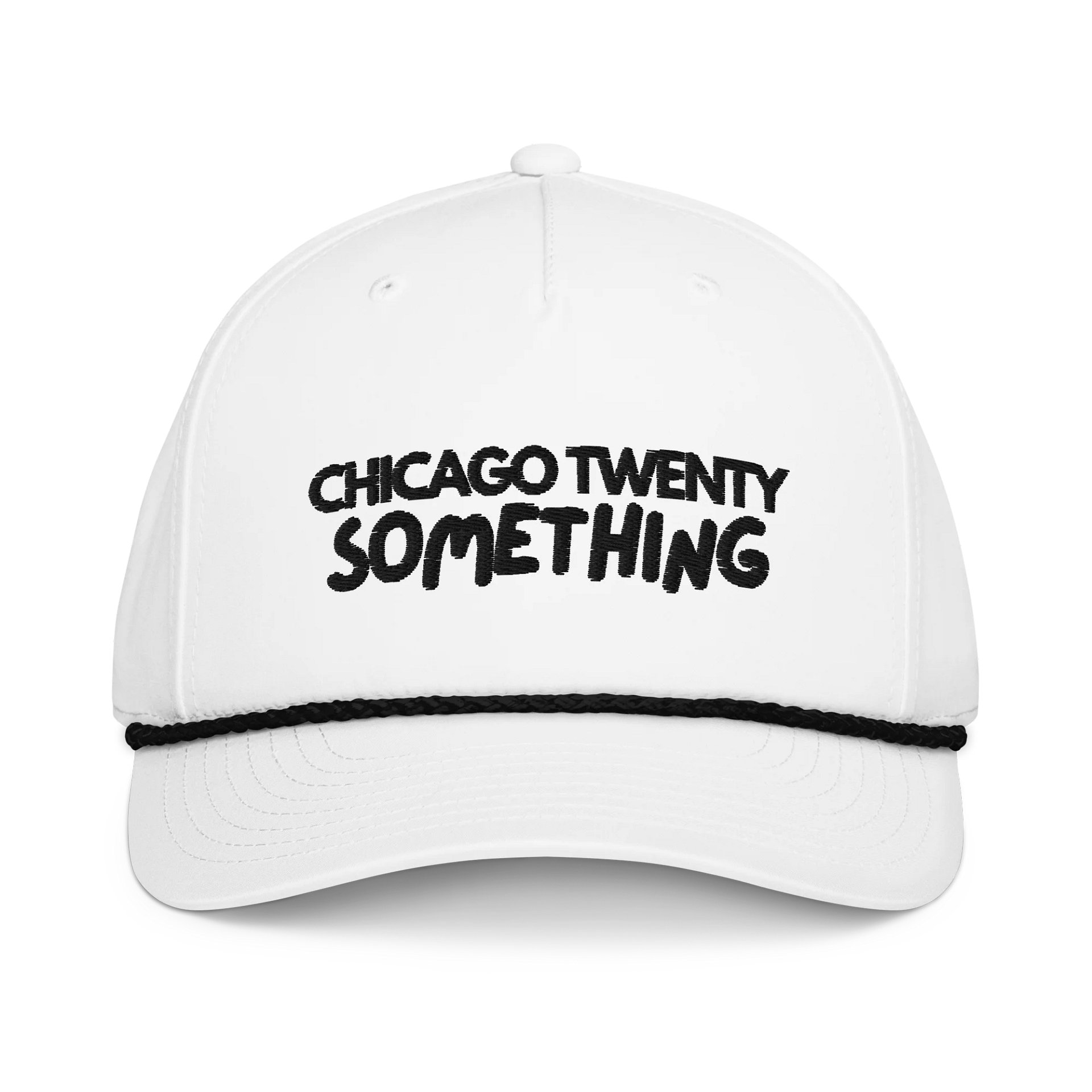 Chicago 20 Something Rope Hat - White product image (1)