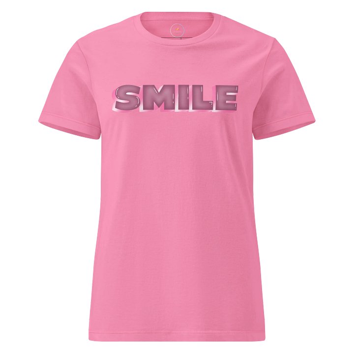 Glossy Pink Smile Women's Tee product image (9)