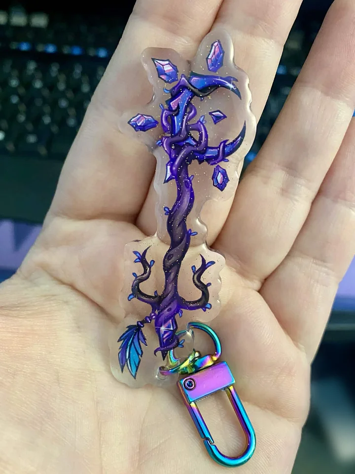 Druid Keyblade Acrylic Keychain product image (2)