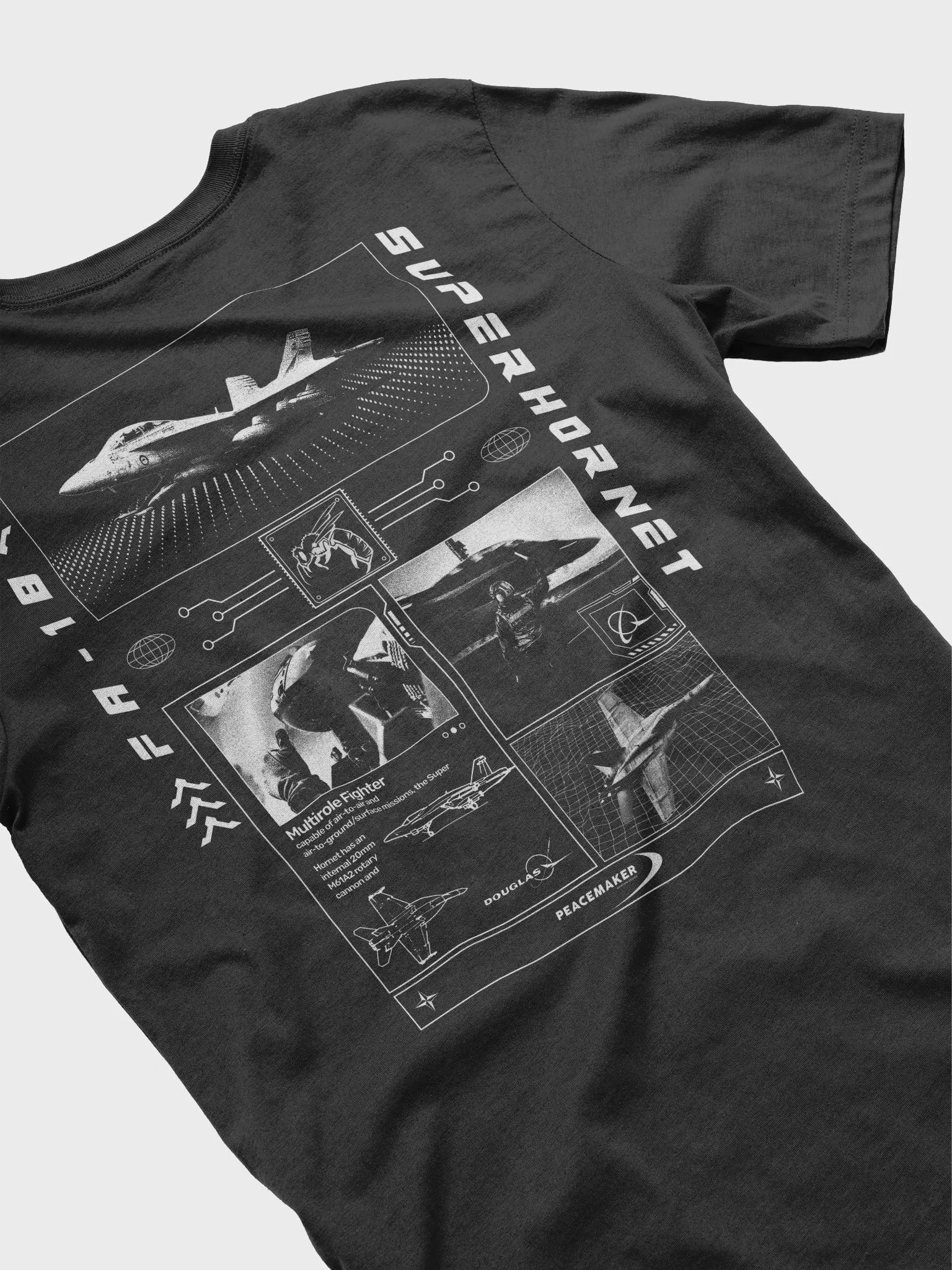 Superhornet t-shirt (black) product image (4)