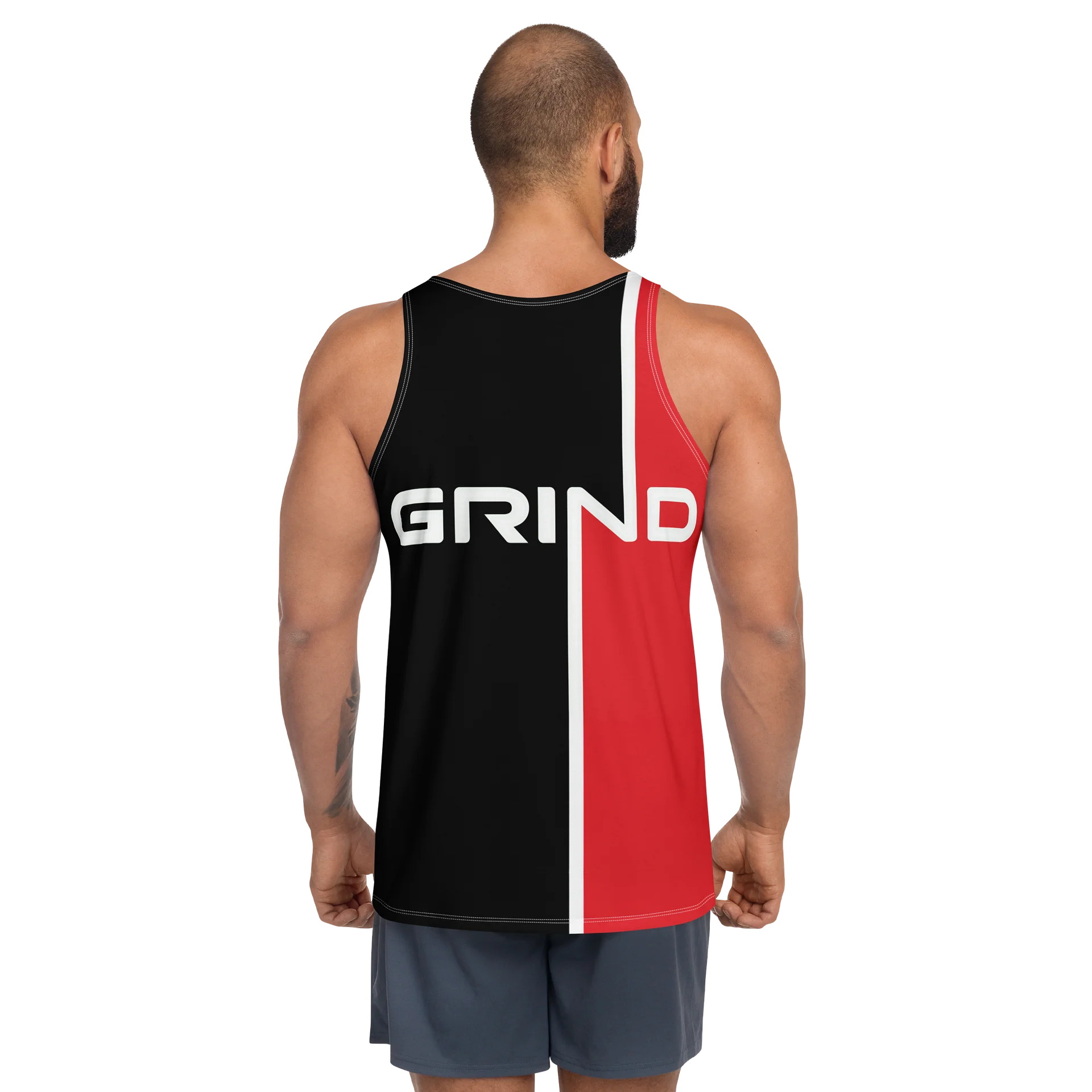 GRIND Dual-Tone Grind All-Over Tank Top product image (4)