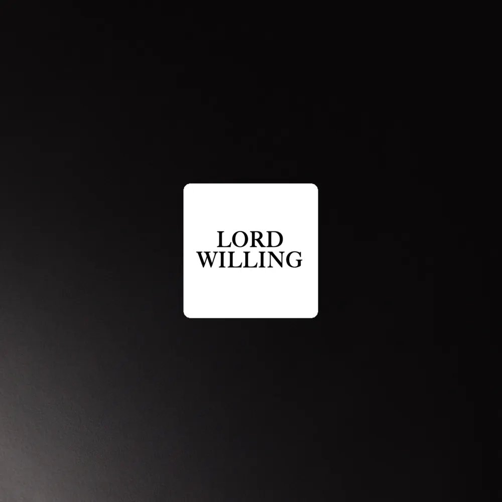 Lord Willing Magnet product image (5)