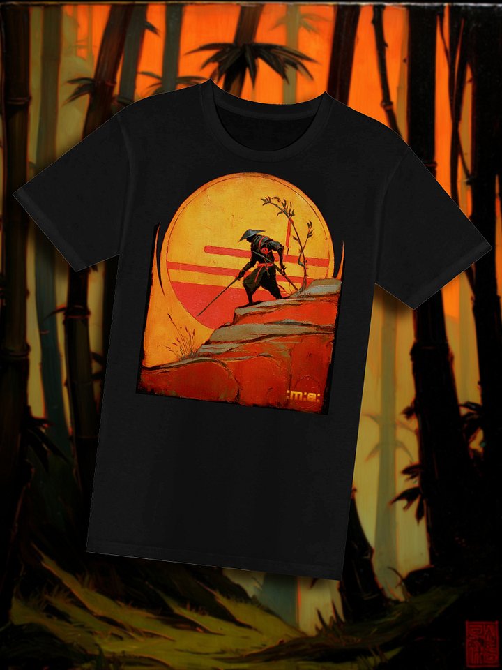 Silent Ascender – Futuristic Ronin T-Shirt product image (1)