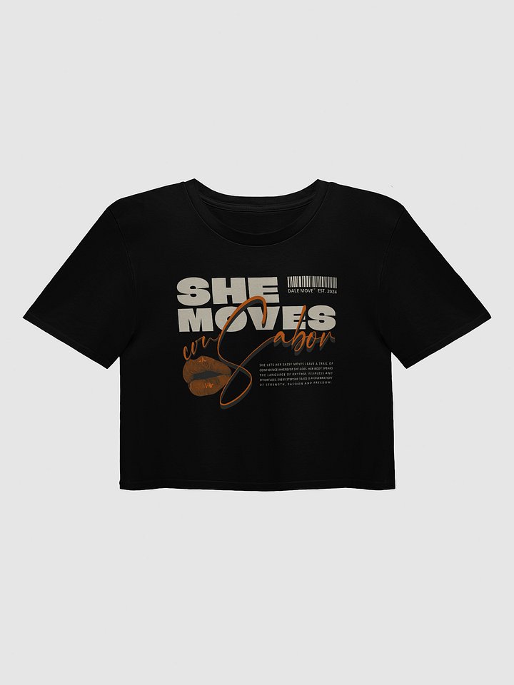 SHE MOVES con sabor Crop Top product image (1)