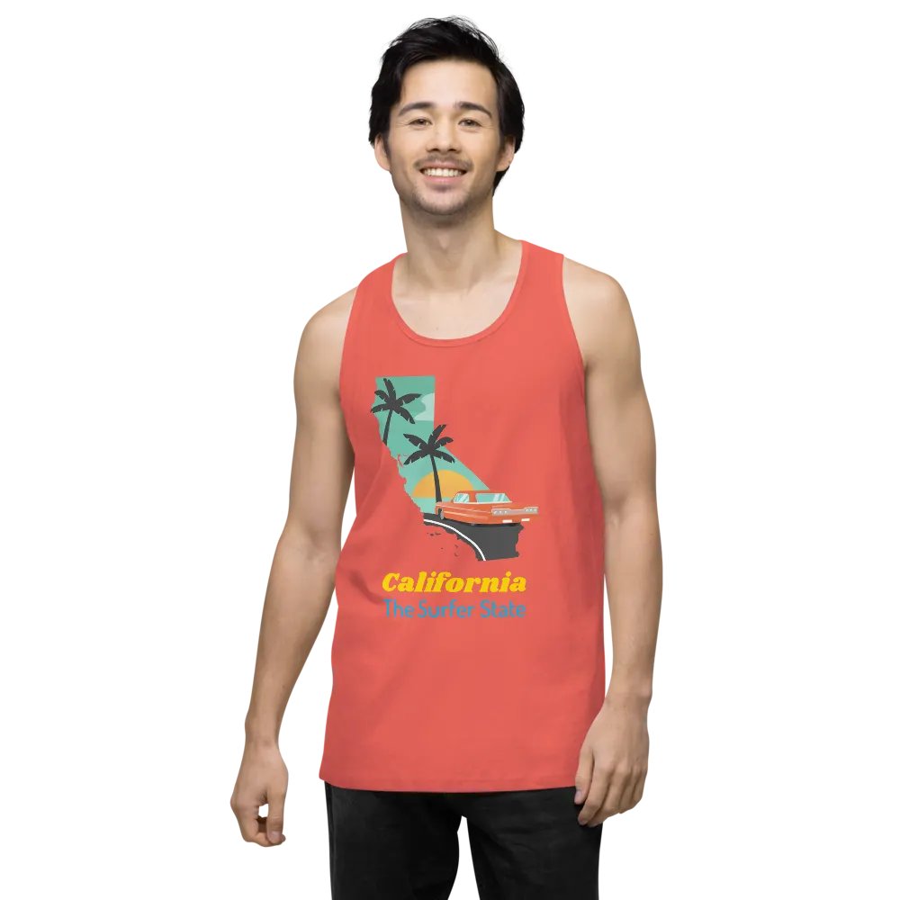 California Men's Tank Top product image (1)