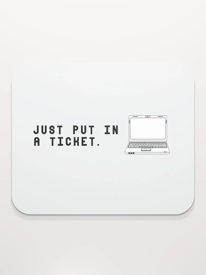 Ticket Mouse Pad product image (2)