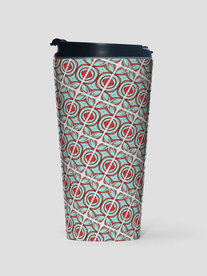 Blue & Red Diagonal Travel Mug product image (2)