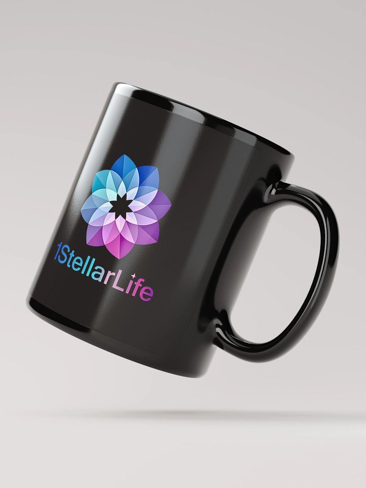 1StellarLife Black Glossy Mug product image (3)
