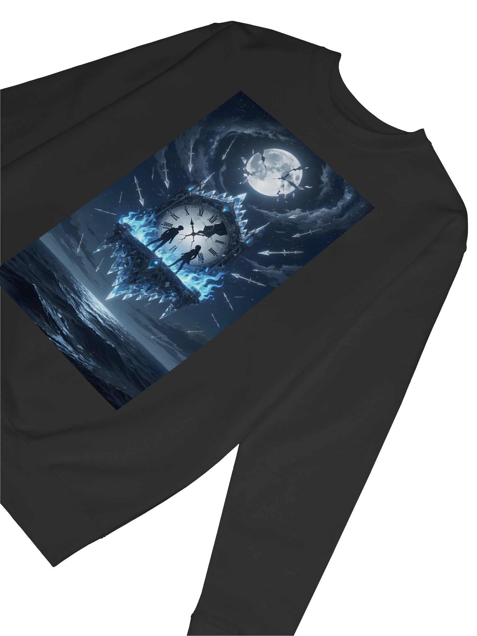 Cracked Moon Clockwork Dream Sweatshirt product image (6)