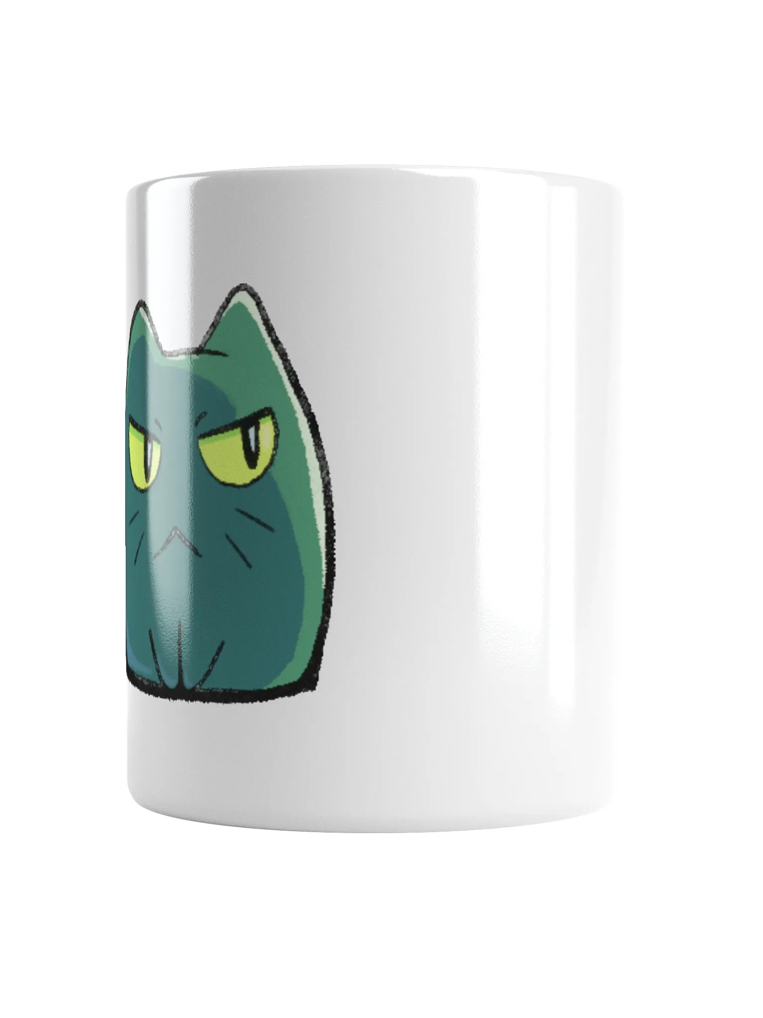Tiny Grumpy Kitty - White Mug product image (5)
