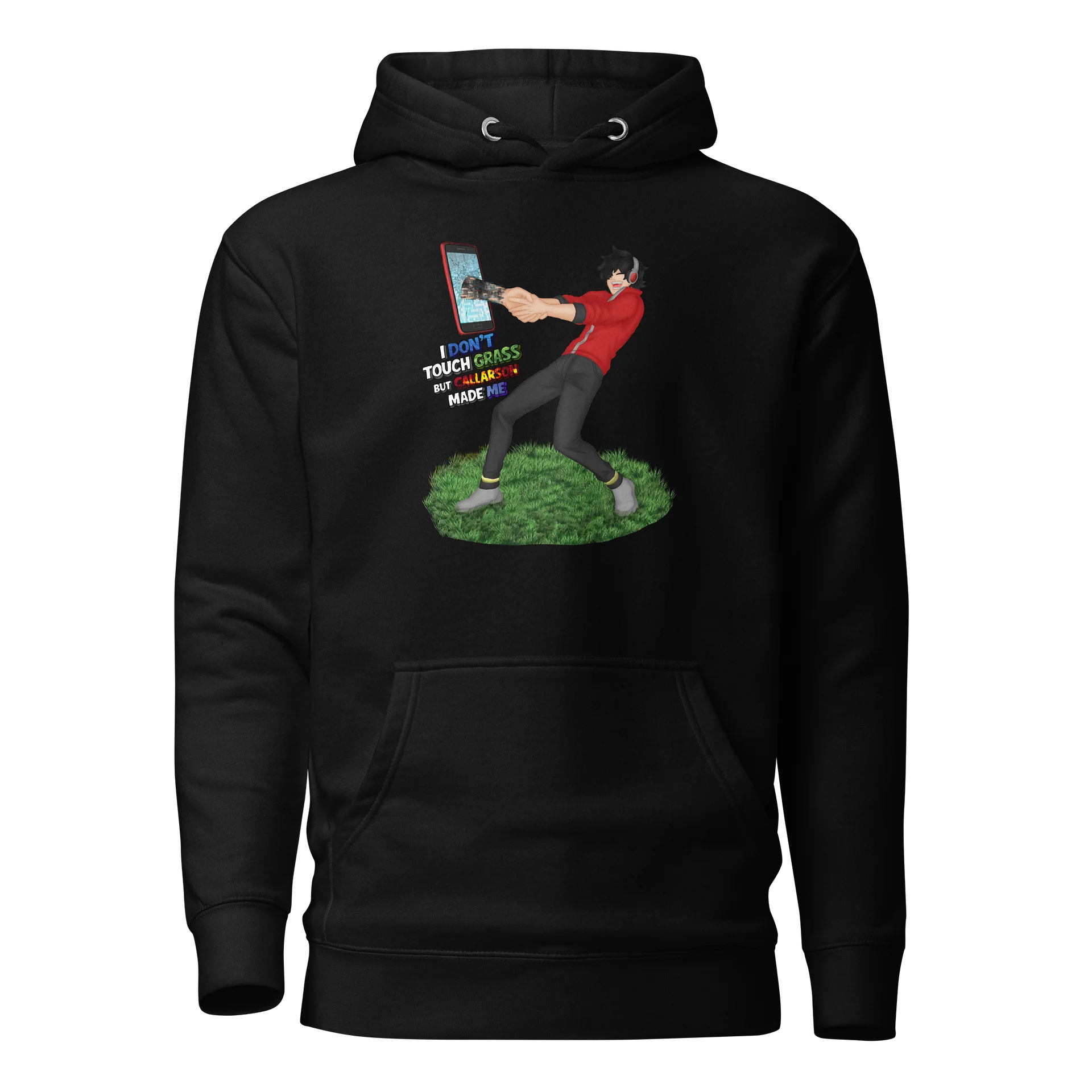 Forced to Touch Grass Hoodie product image (1)