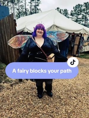 do you trust the fae? would you give me- uhh her your bones? maybe just one? please?? anyway, I made the wings, chest, and potions featured in the video! do you desire a happy ending? #renfest #fairy #fairywings #potions #treasurechest 