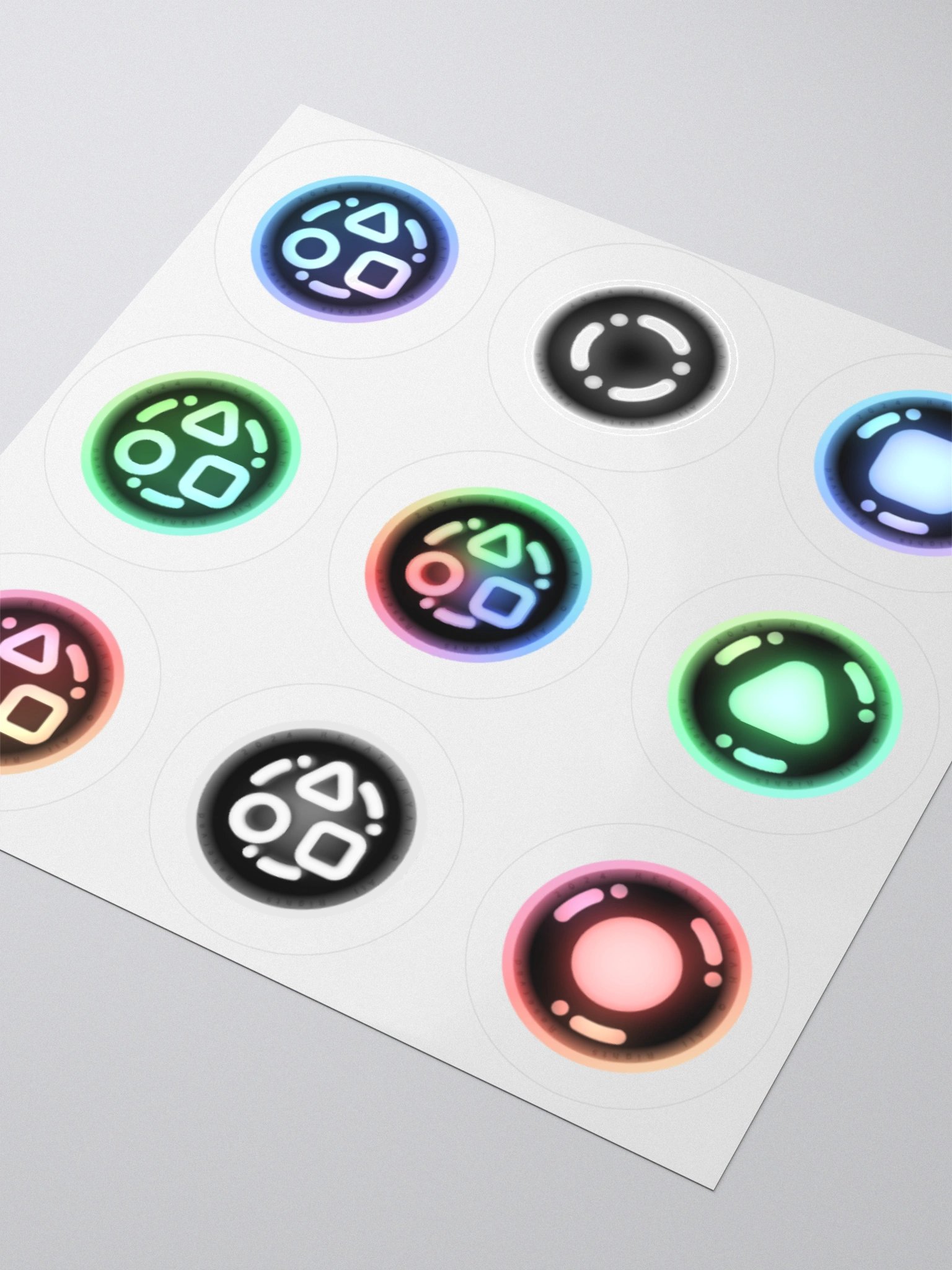 RelativRyan Kiss-Cut Sticker Set #0 (On White) product image (7)