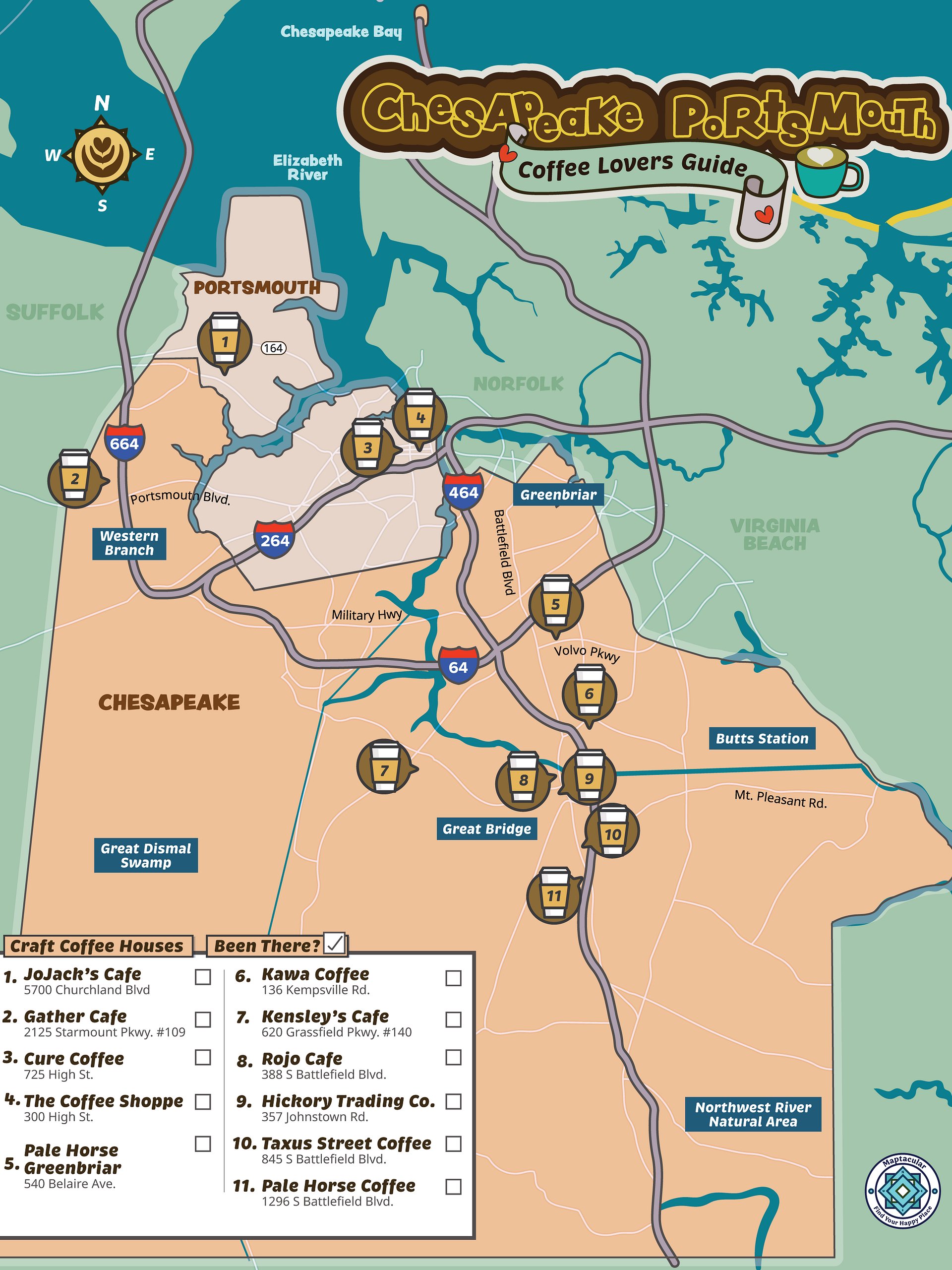 Hampton Roads Ultimate Map Bundle - Digital Download product image (9)