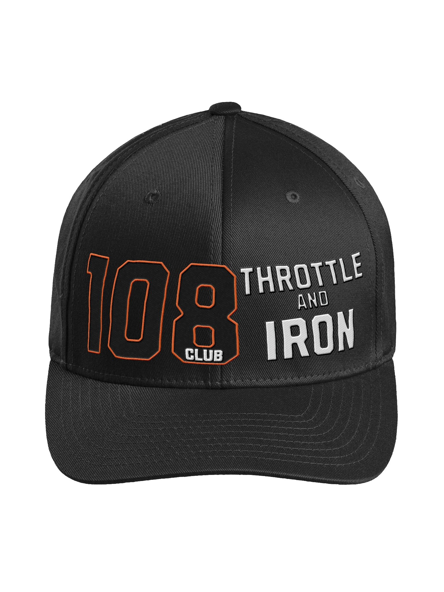 108 Club Throttle & Iron Fitted Hat product image (2)