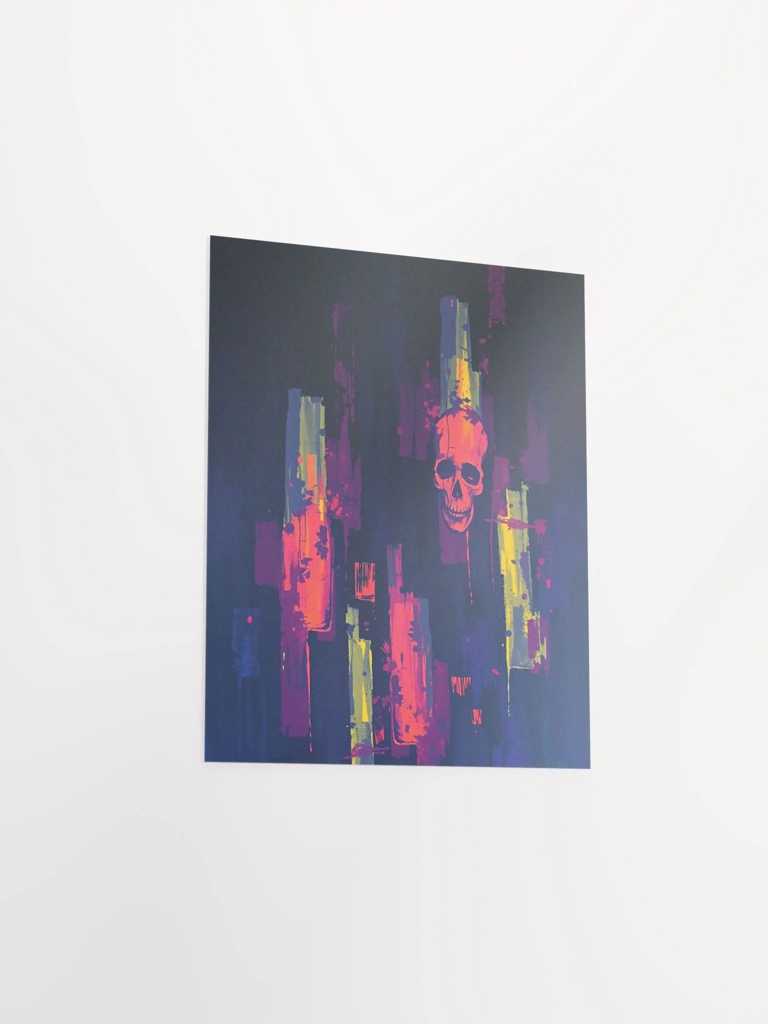 Neon Skull Dreamscape Poster product image (22)