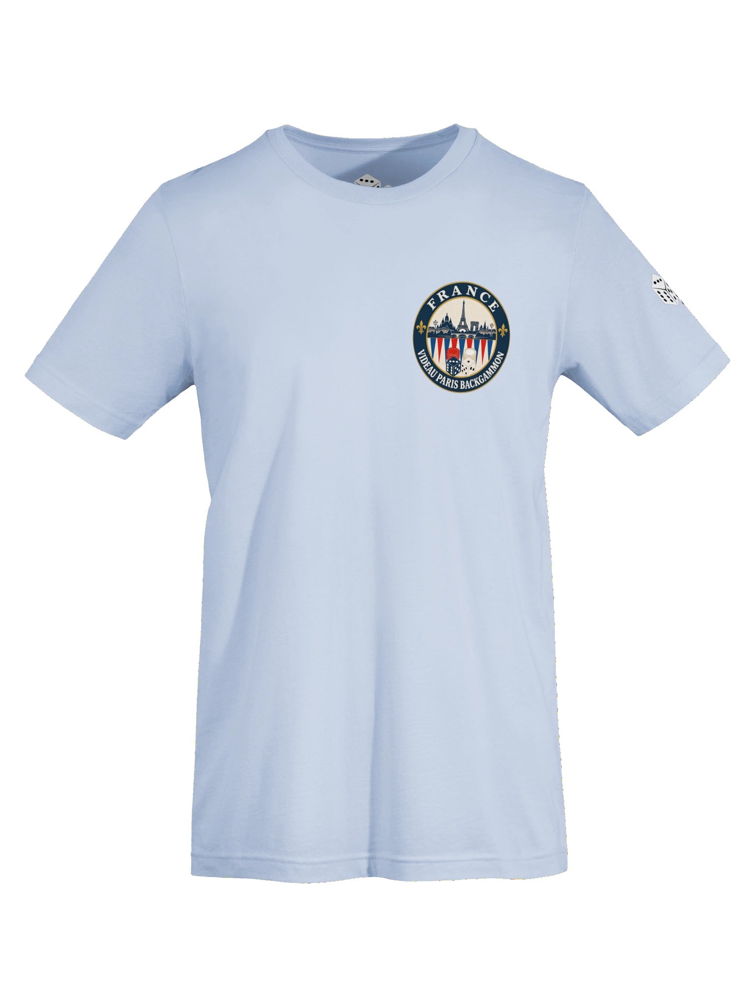 France Paris Backgammon Emblem Tee product image (5)