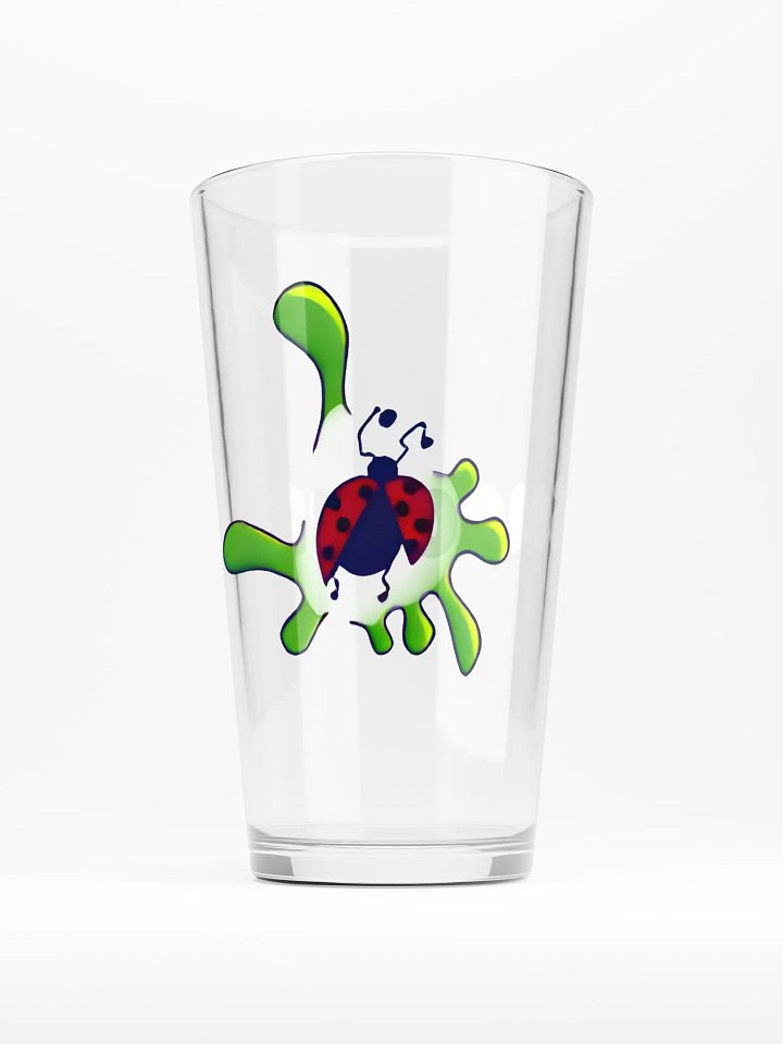 Bug splat pint glass product image (2)