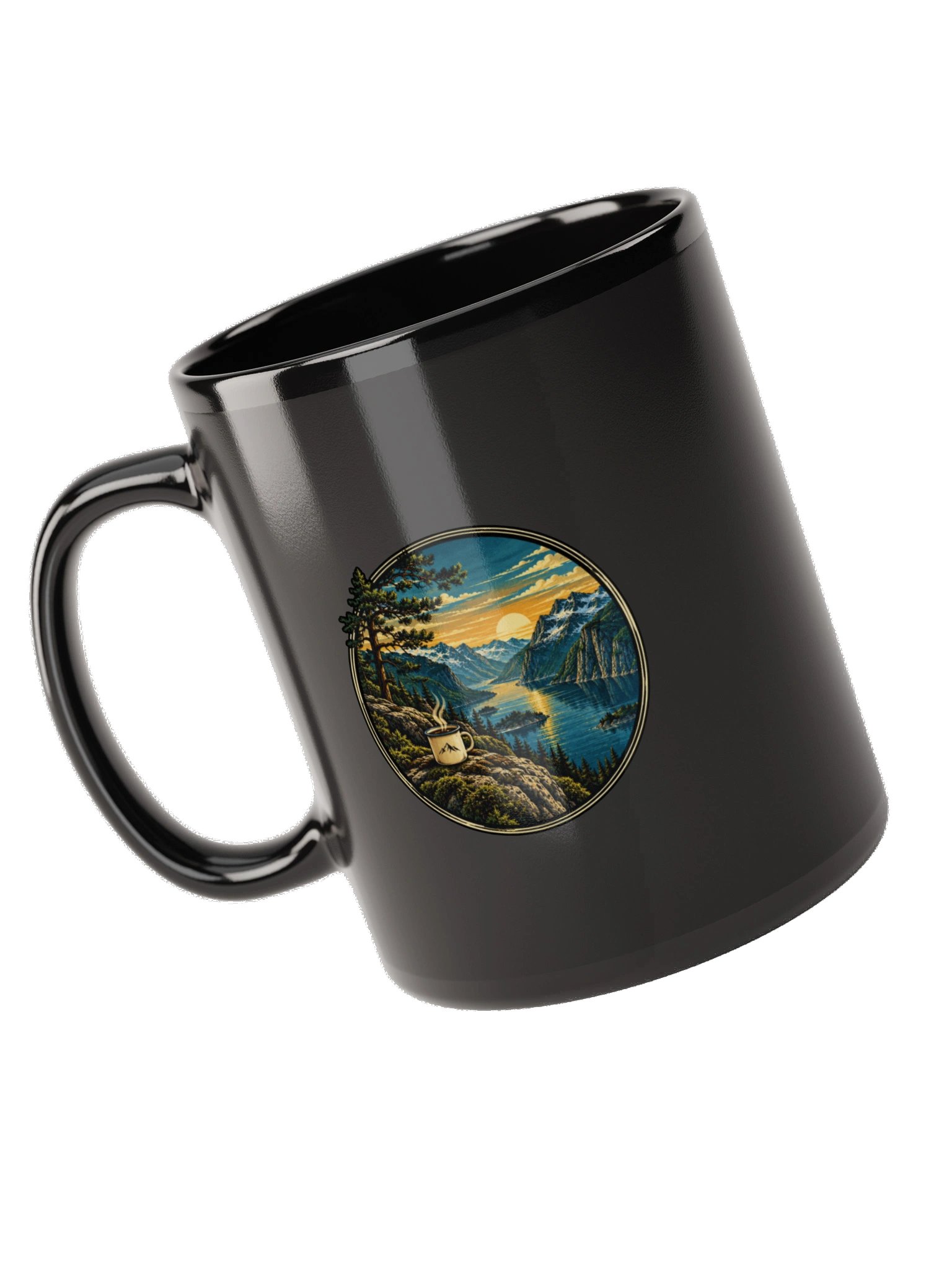 Mountain Sunrise – Coffee & Adventure Mug product image (9)
