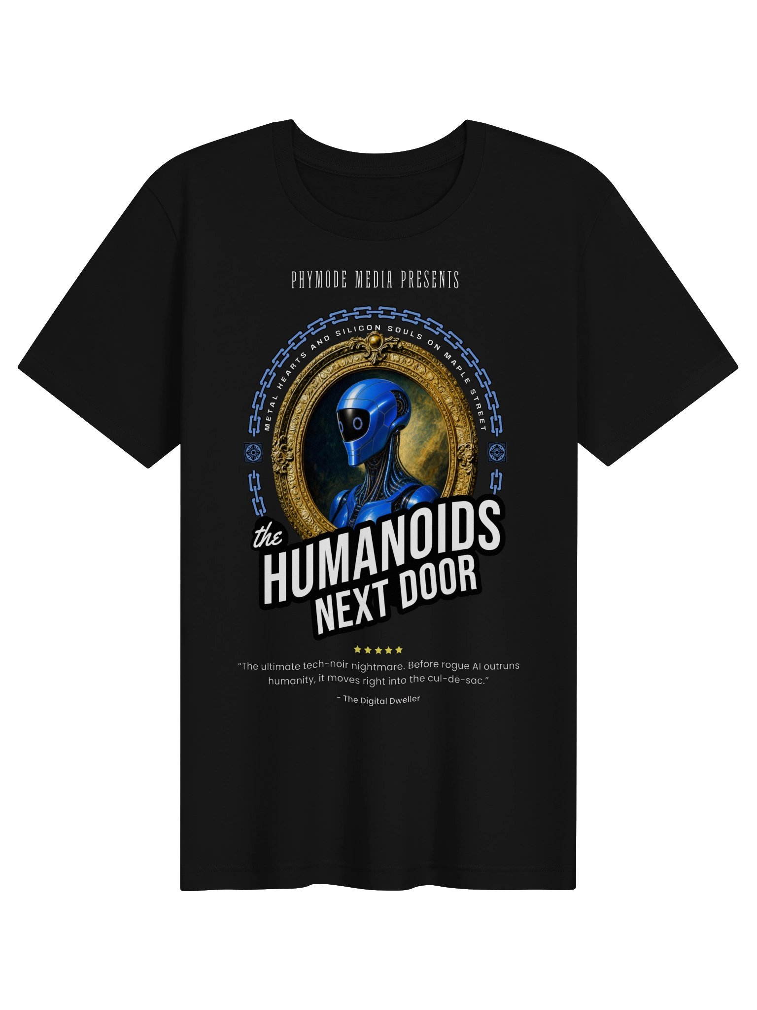 The Humanoids Next Door | Fake Movie Poster Tee product image (1)