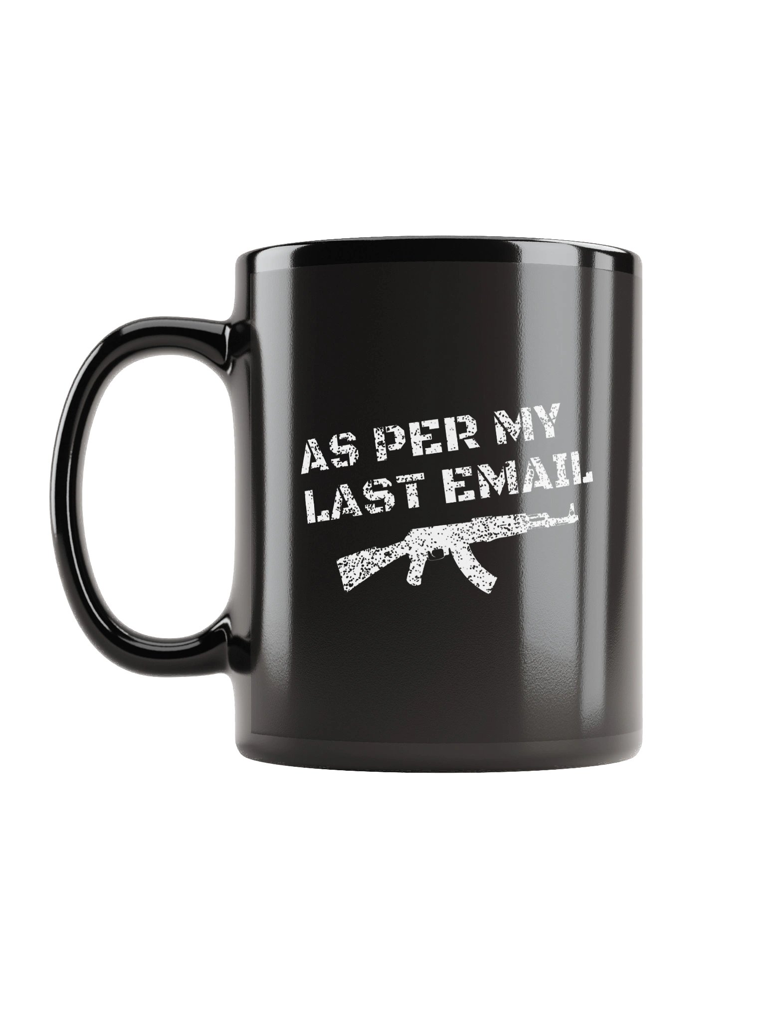 Per My Last Email Black Mug product image (11)